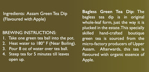 Bagless Green Tea Dip (Apple) - 30gm