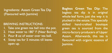 Load image into Gallery viewer, Bagless Green Tea Dip (Jasmine) - 30gm
