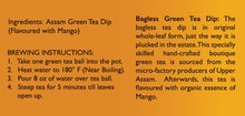 Load image into Gallery viewer, Bagless Green Tea Dip ( Mango) - 30gm
