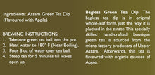 Load image into Gallery viewer, Bagless Green Tea Dip – 60 Tea Dips (8g each)
