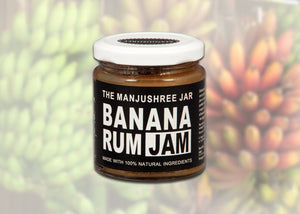 Banana Rum Jam, 240 Gms